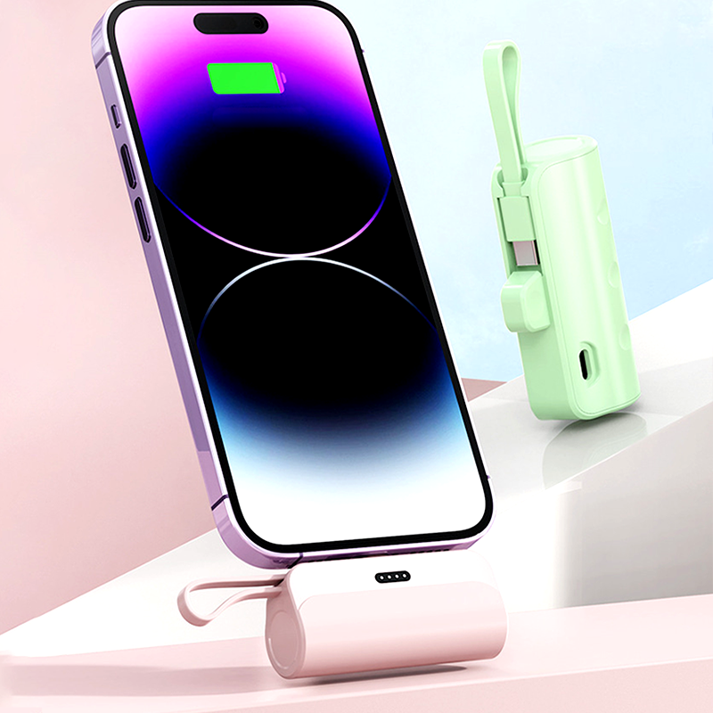Gluschwein - ✨Tragbare Powerbank mit hoher Kapazität und integrierten Kabeln