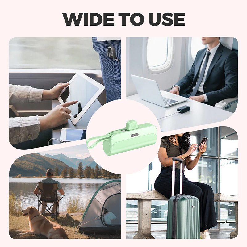 Gluschwein - ✨Tragbare Powerbank mit hoher Kapazität und integrierten Kabeln