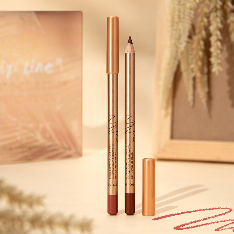 👄 50 % RABATT! 💄 12-teiliges Set mit wischfesten Liplinern – langanhaltend, cremig und wasserfest – perfekt für den Alltag oder professionelles Make-up 🎨