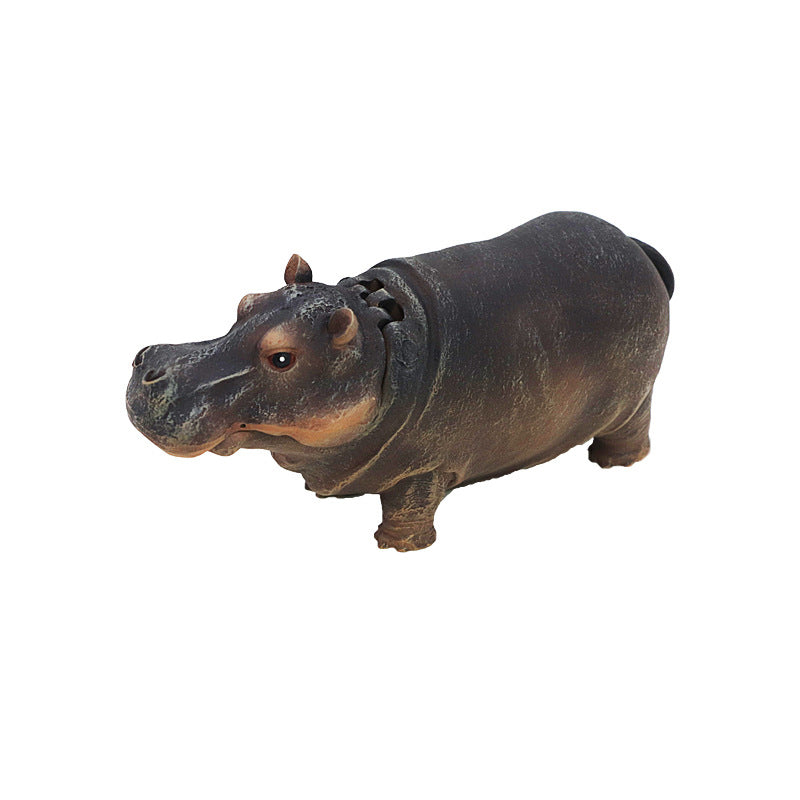 🌿Aquarium-Nilpferd-Blasendekoration💦 Letzter Tag: -50 % Rabatt! 🦛🎉