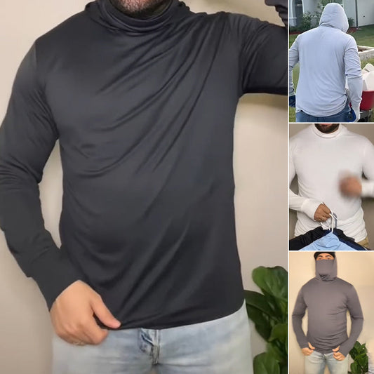 Gluschwein - Leichter, schnelltrocknender UV-Schutz-Hoodie für Herren