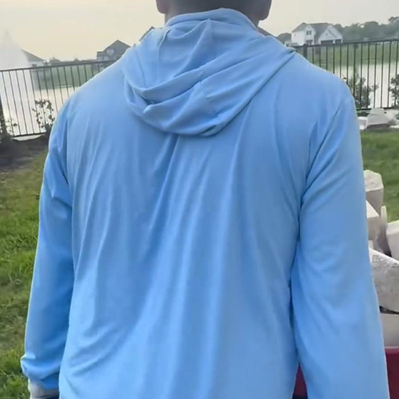 Leichter, schnelltrocknender UV-Schutz-Hoodie für Herren