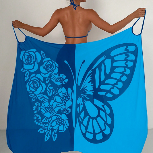 ButterflyWrap | Damen Strandkleid & Handtuch in Einem | Femininer Stil & Höchster Komfort