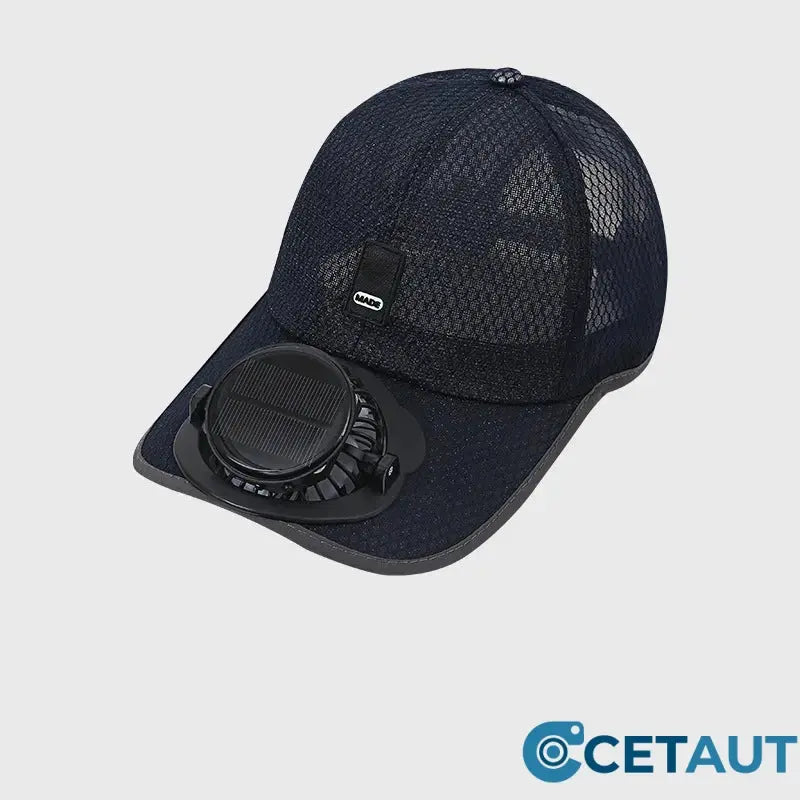 Gluschwein - ❄️Sommerfrische 49% Rabatt!🌀 Baseballkappe mit Solarventilator – 360° drehbar, 16h Laufzeit, UPF50+ – ideal für Garten, Wandern & heiße Tage