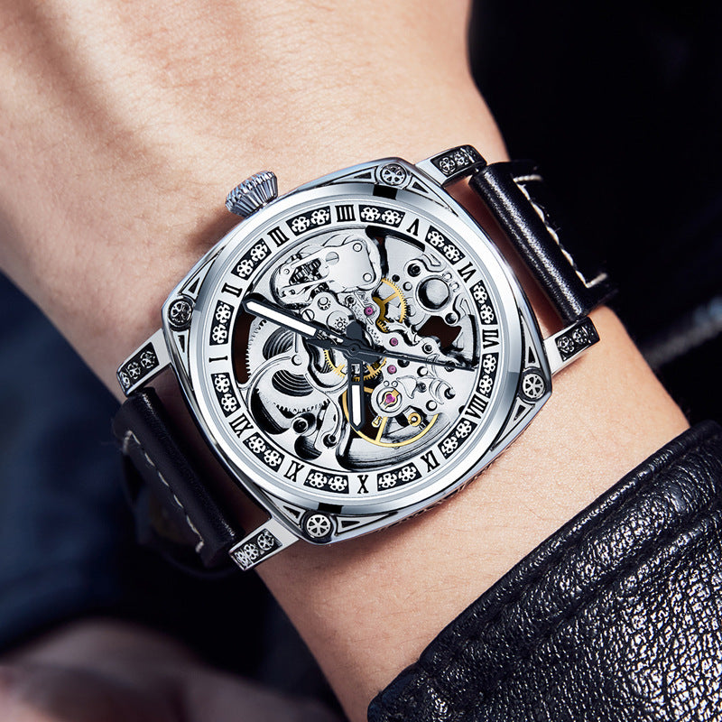 💥Heißer Verkauf 49% Rabatt⌚Business-Mode-Analoguhr mit rundem Zifferblatt und Lederarmband