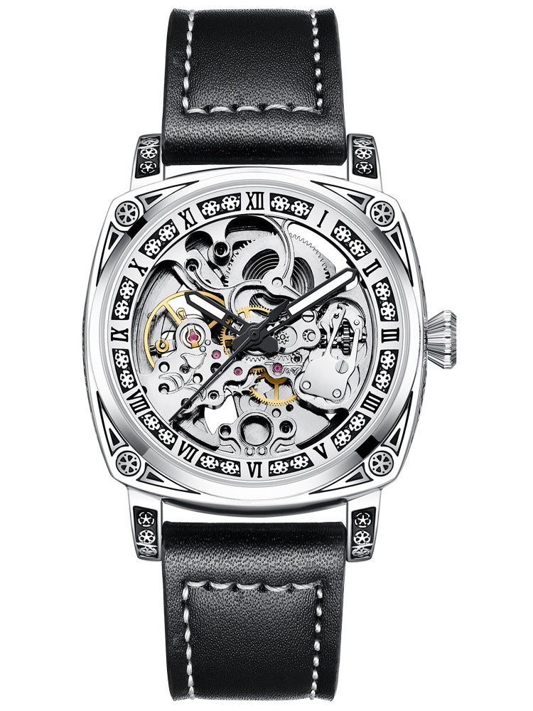 💥Heißer Verkauf 49% Rabatt⌚Business-Mode-Analoguhr mit rundem Zifferblatt und Lederarmband