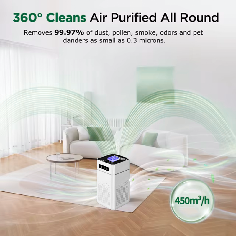 Gluschwein - 🌿💨 Luftreiniger für Zuhause – Allround-Schutz 🛡️🏠 für frische und saubere Raumluft, ideal gegen Allergene, Staub und Gerüche. 🎁