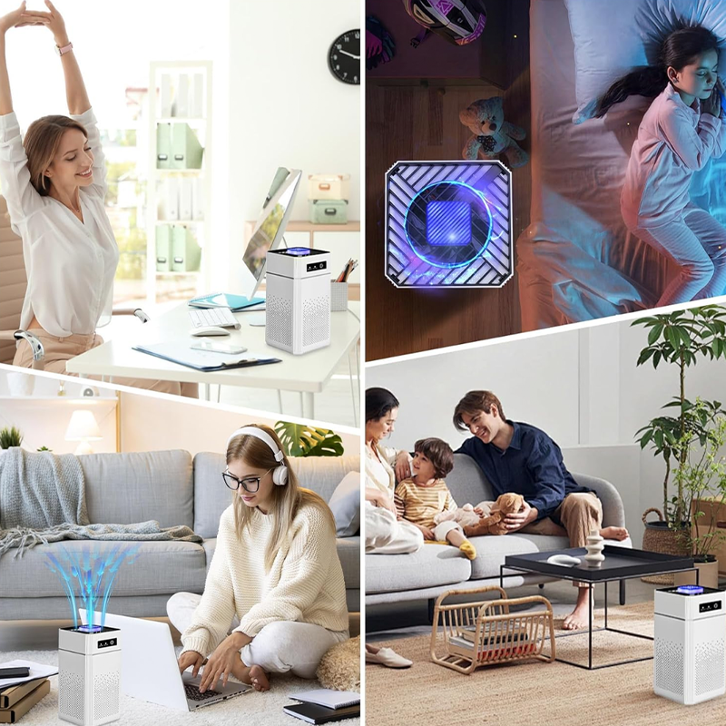 Gluschwein - 🌿💨 Luftreiniger für Zuhause – Allround-Schutz 🛡️🏠 für frische und saubere Raumluft, ideal gegen Allergene, Staub und Gerüche. 🎁