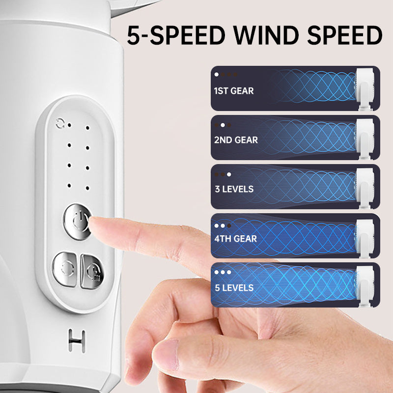 Gluschwein - 🎊Sommeraktion: 50 % Rabatt und versandkostenfrei🌀✨Motor Standventilator, 20dB sehr leiser Ventilator, 30m Wurfweite, 2465m³/h Luftvolumen, Fan mit Fernbedienung & Kühlung