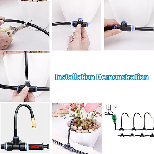 Gluschwein - 🔥Letzter Tag 50 % Rabatt✨360° Curved Garden Automatic Irrigation System
