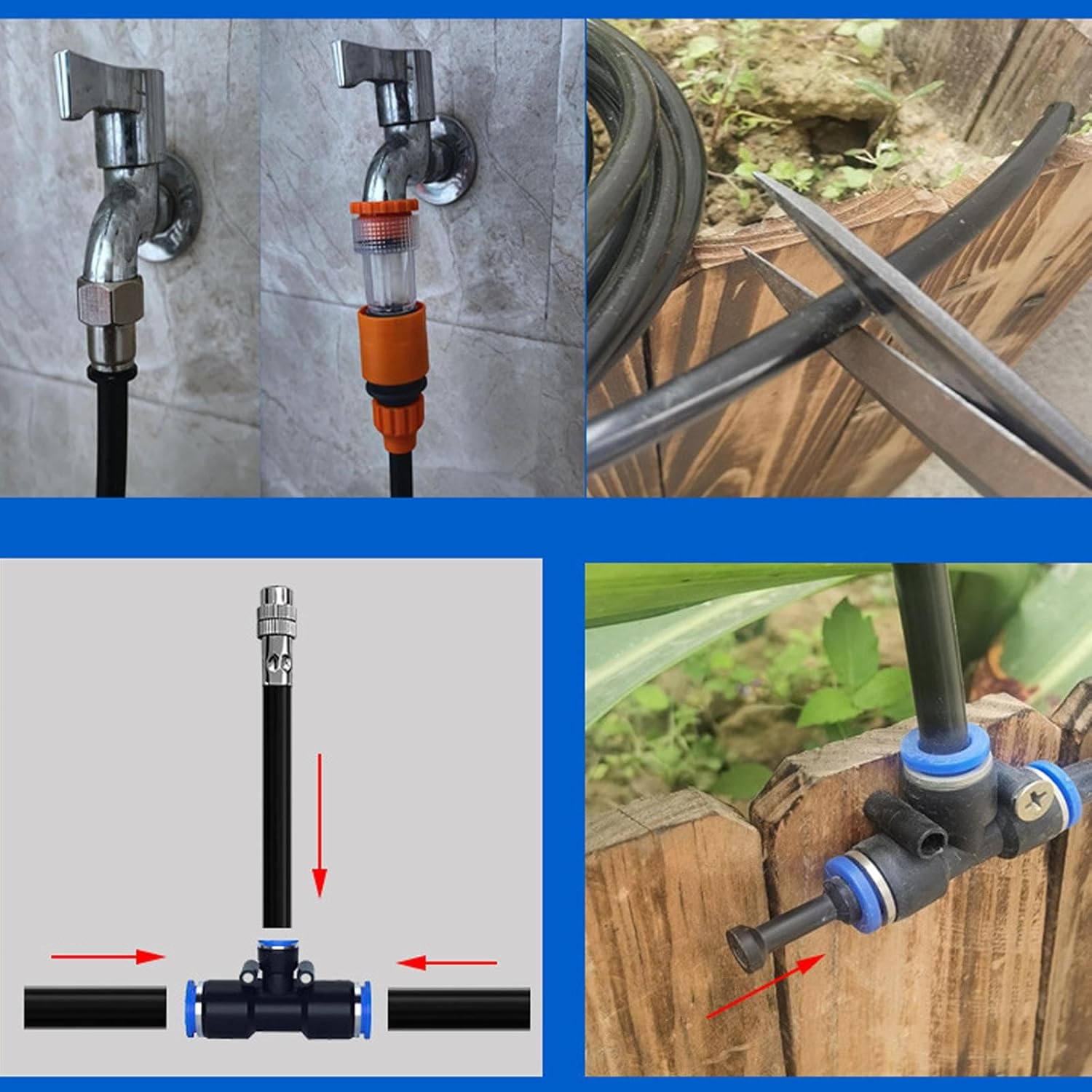 Gluschwein - 🔥Letzter Tag 50 % Rabatt✨360° Curved Garden Automatic Irrigation System
