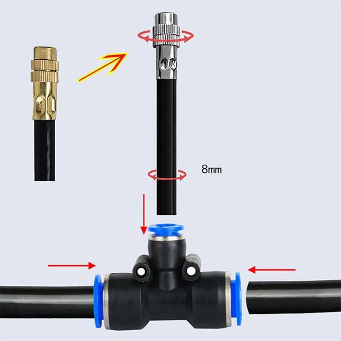 Gluschwein - 🔥Letzter Tag 50 % Rabatt✨360° Curved Garden Automatic Irrigation System