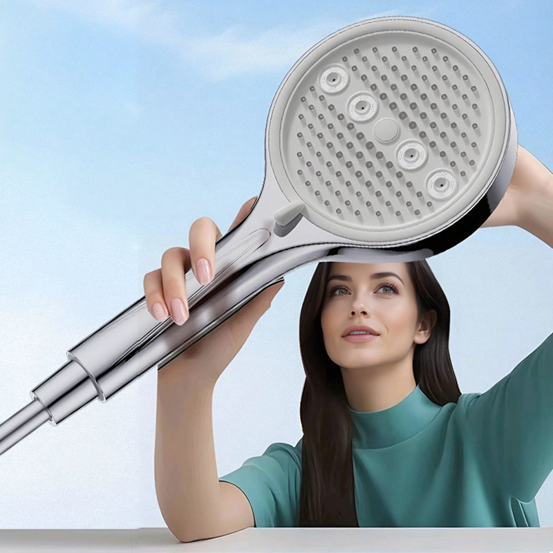 Handbrausekopf mit 6 Modi und hohem Wasserdruck🚿