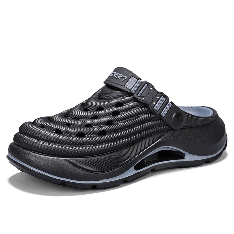 📢📢50% RABATT! ⏰Herren Clogs für Sommer – Komfortable Sandalen mit Rutschfestem, Dickem Boden, Ideal für Outdoor🌞🏖️