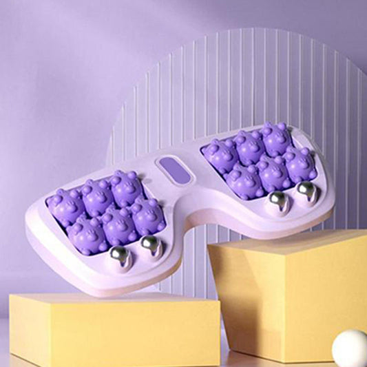 1+1 GRATIS | RelaxRoll | Tragbarer Doppel-Fußmassage-Roller