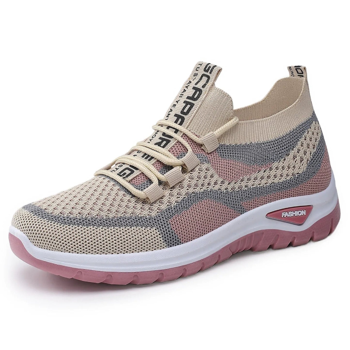 Gluschwein - 👟 Damen Laufschuhe mit Schnürung – Atmungsaktives Mesh – Gepolsterte Sohle – Rutschfest & Leicht – Für Sport & Freizeit
