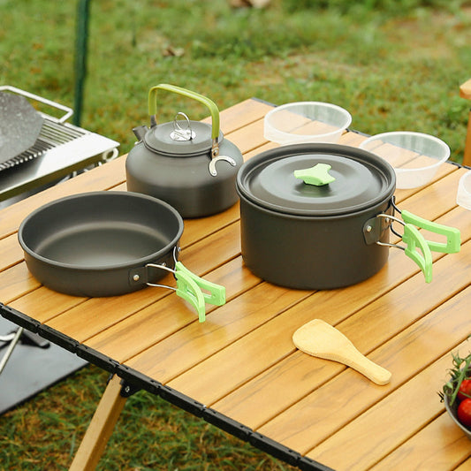 Gluschwein - Aluminium-Kochgeschirr-Set für Outdoor & Camping