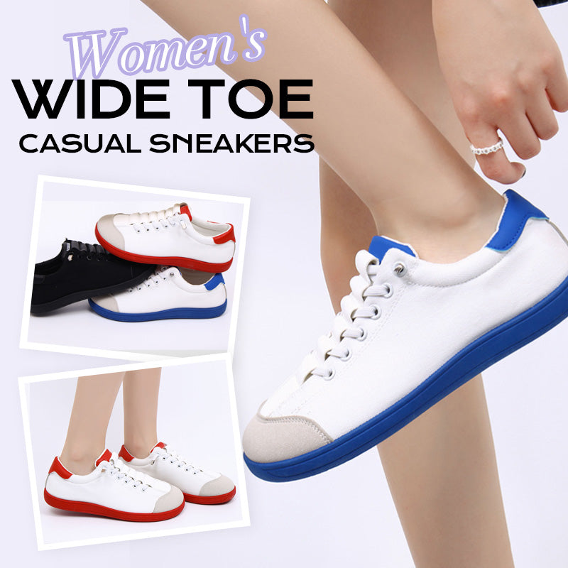 👟Freizeitsneaker für Damen mit breiter Zehenpartie☁️