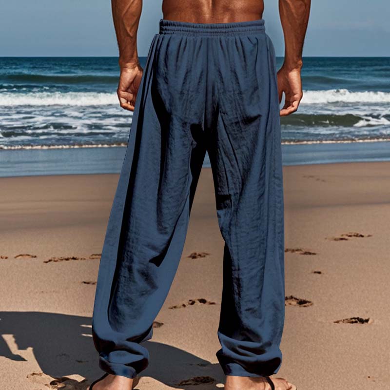 Gluschwein - 👖 60% RABATT! 🔥 Lässige, Lockere Hose mit Geradem Bein für Herren – Bequem, Vielseitig & Perfekt für Den Alltag 🏠