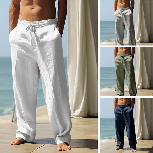 Gluschwein - 👖 60% RABATT! 🔥 Lässige, Lockere Hose mit Geradem Bein für Herren – Bequem, Vielseitig & Perfekt für Den Alltag 🏠