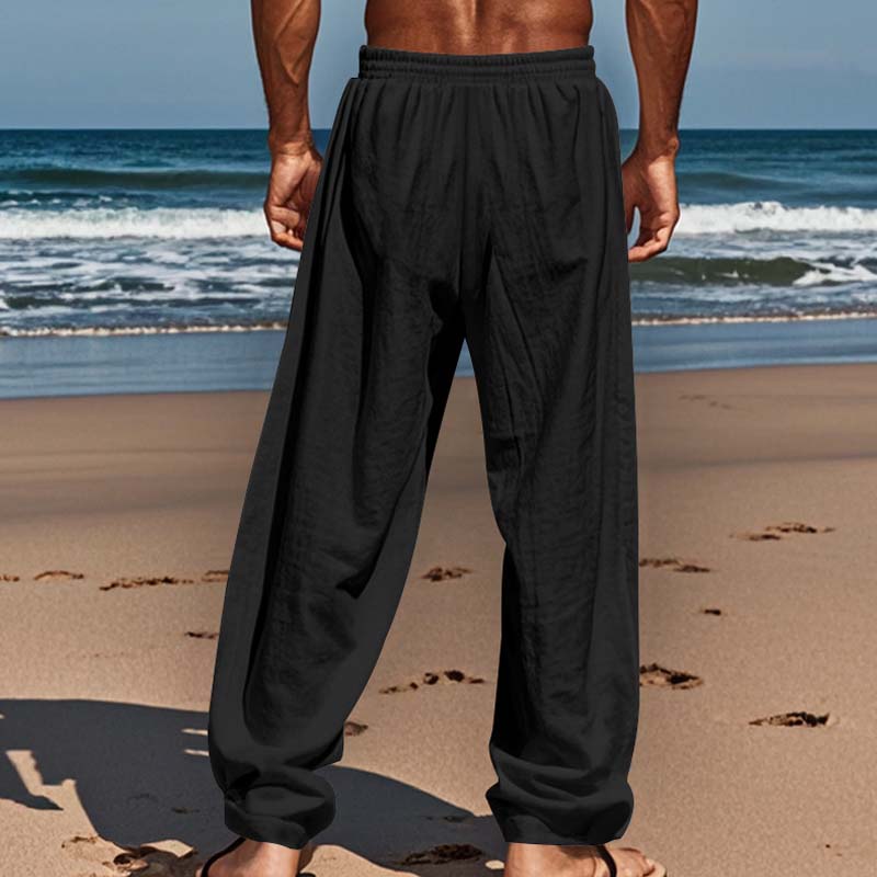 Gluschwein - 👖 60% RABATT! 🔥 Lässige, Lockere Hose mit Geradem Bein für Herren – Bequem, Vielseitig & Perfekt für Den Alltag 🏠