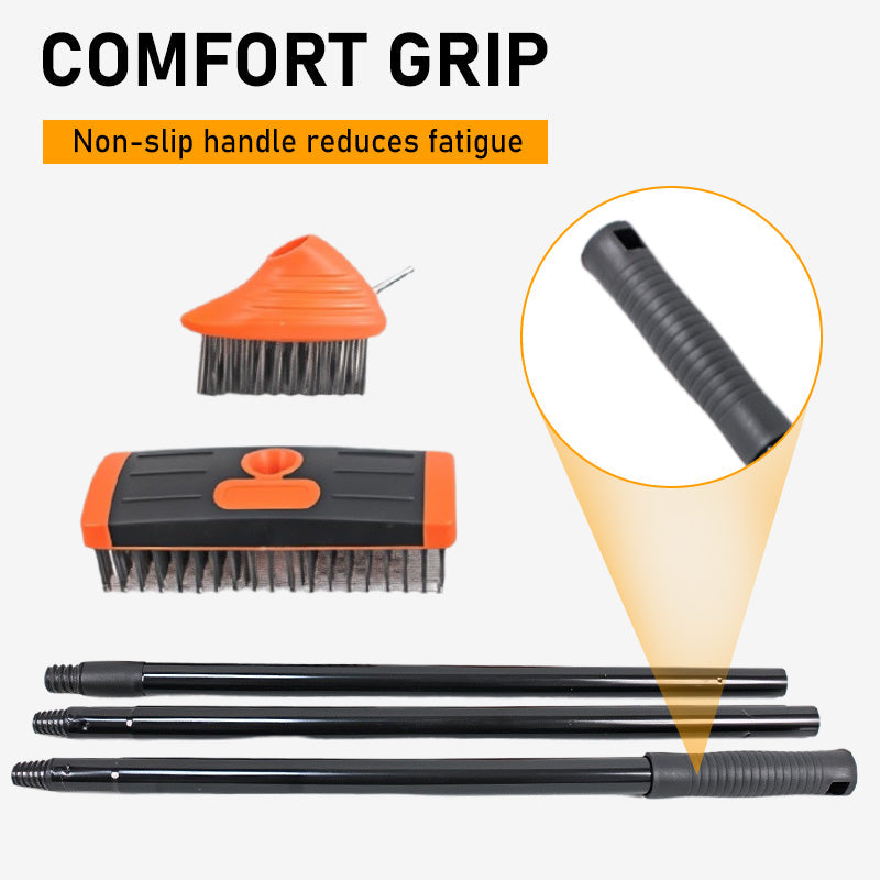 🌿🔥 50% RABATT ⏰ 3-in-1 Unkrautbürsten-Set 🧹 Robust, ergonomisch & perfekt für Fugen, Terrassen & Gehwege 🏡 Jetzt zugreifen!