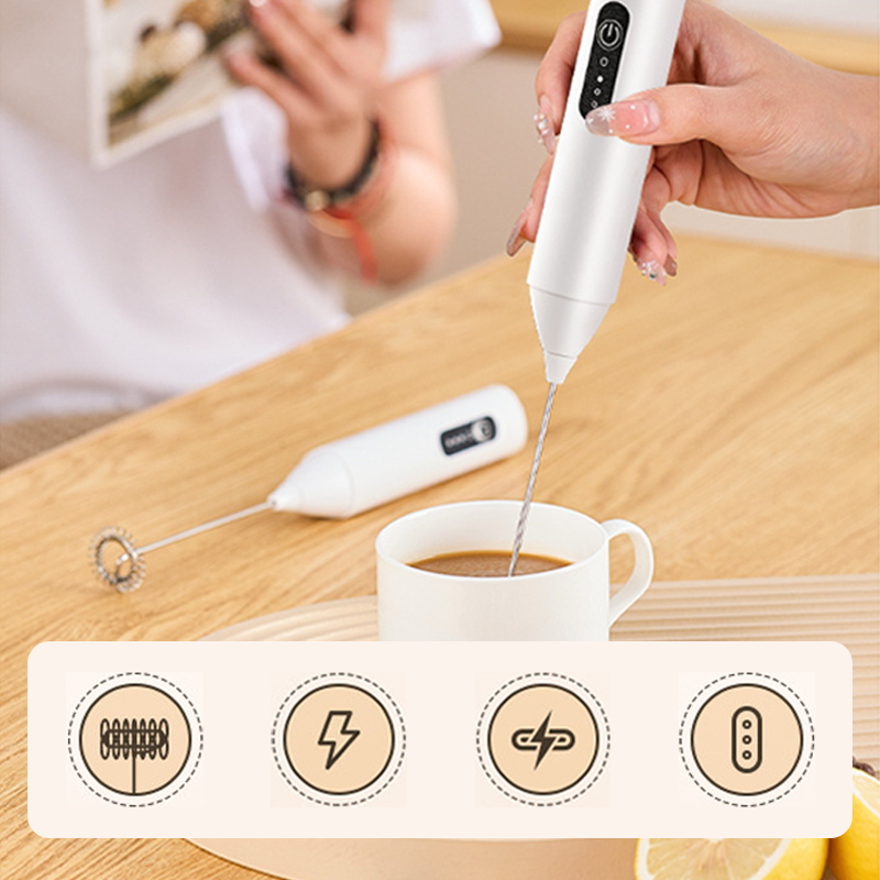 50% RABATT☕Mobiler Milchaufschäumer – elektrisch, schnell & einfach – perfekt für zu Hause & unterwegs☕🥛