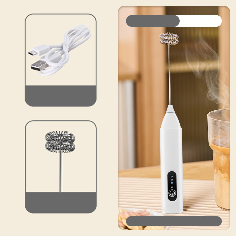 50% RABATT☕Mobiler Milchaufschäumer – elektrisch, schnell & einfach – perfekt für zu Hause & unterwegs☕🥛