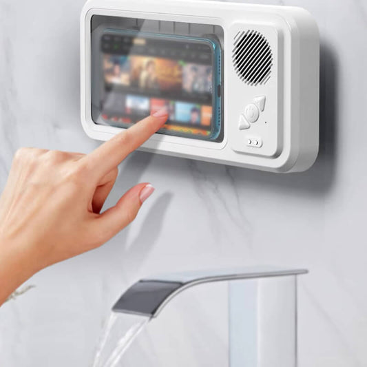Gluschwein - 💧📱Wasserfeste Handyhülle mit Bluetooth-Lautsprecher🔊