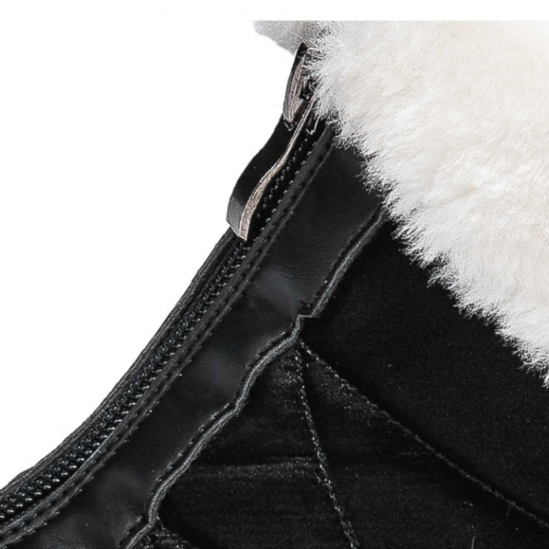 👢❄️ Neuheiten – Warme Schneestiefel mit Reißverschluss – rutschfest und bequem