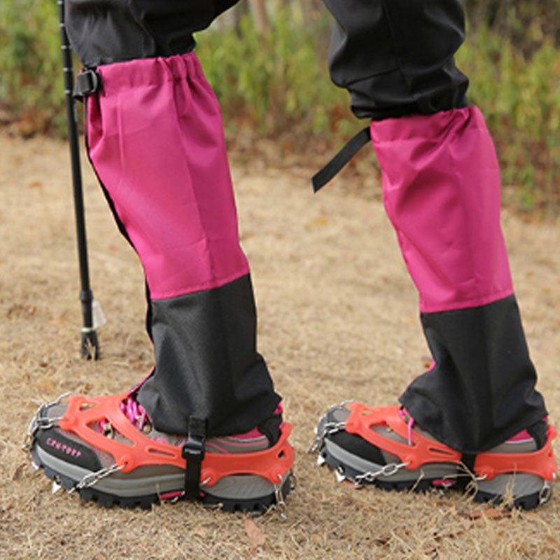 Rutschfeste Steigeisen für Wanderstiefel und Schuhe