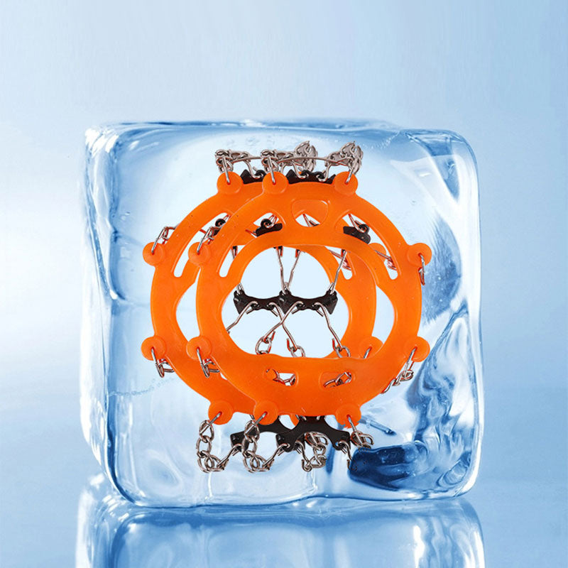 Rutschfeste Steigeisen für Wanderstiefel und Schuhe