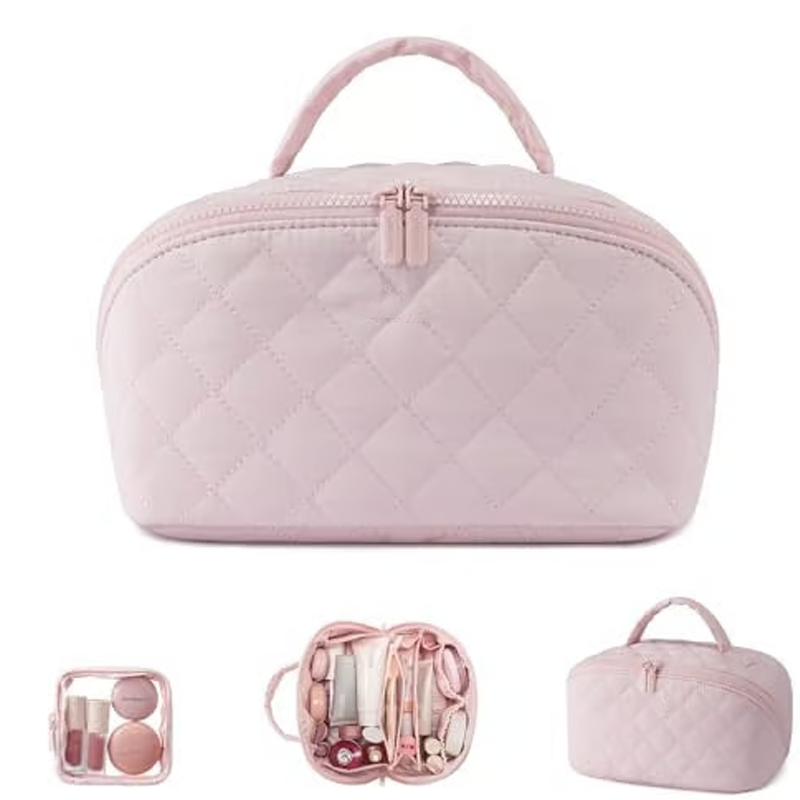 Kosmetiktasche mit Griff | Heute 50% Rabatt