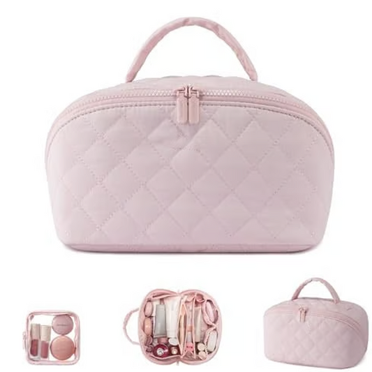 Kosmetiktasche mit Griff | Heute 50% Rabatt