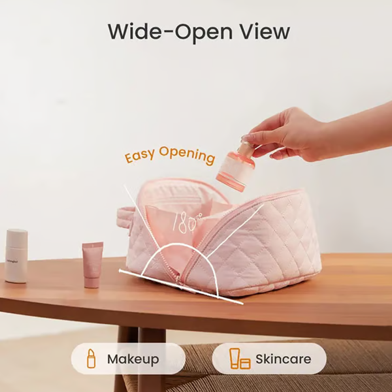 Kosmetiktasche mit Griff | Heute 50% Rabatt