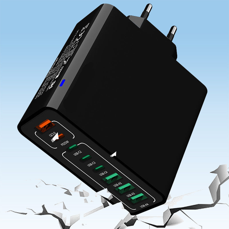 Gluschwein - 🔥Neuprodukt-Sonderangebot🔥150W Mehrfach-Schnellladegerät🔌Laden Sie Laptop, Handy & Co. gleichzeitig mit voller Geschwindigkeit. Kompakt, intelligent & zukunftssicher. Nie wieder Kabelsalat! 🔋