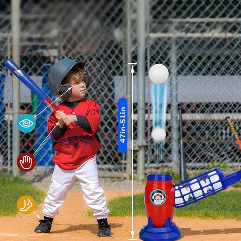 🔥Heißer Sale: 60 % Rabatt!!⚾ Automatisches Baseball-Wurfset für Kinder – Selbstzuführung, einstellbare Geschwindigkeit, ideal für Training und Spaß im Garten 🧢🎯