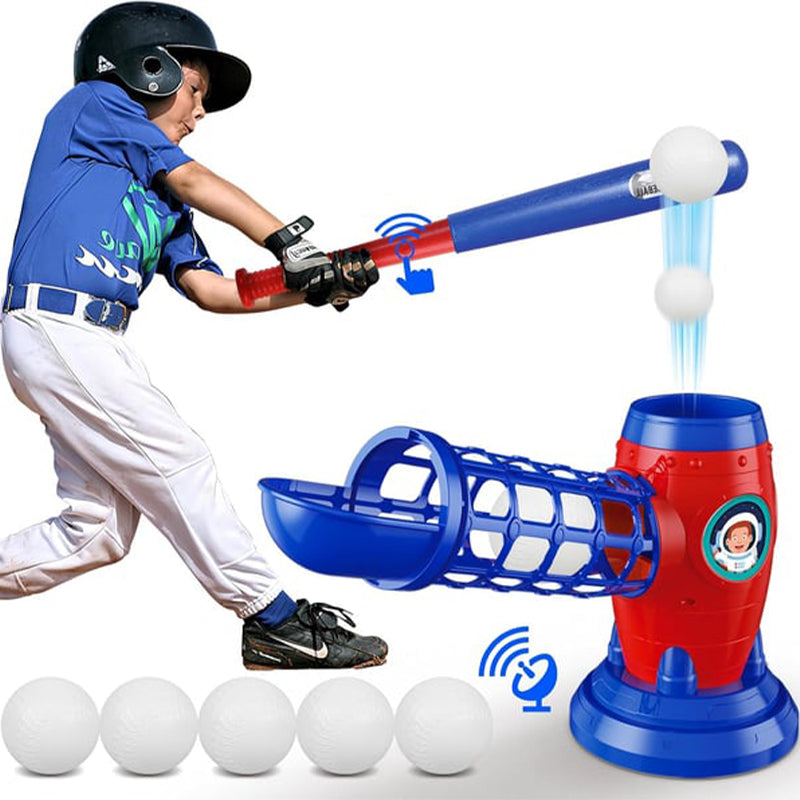 🔥Heißer Sale: 60 % Rabatt!!⚾ Automatisches Baseball-Wurfset für Kinder – Selbstzuführung, einstellbare Geschwindigkeit, ideal für Training und Spaß im Garten 🧢🎯