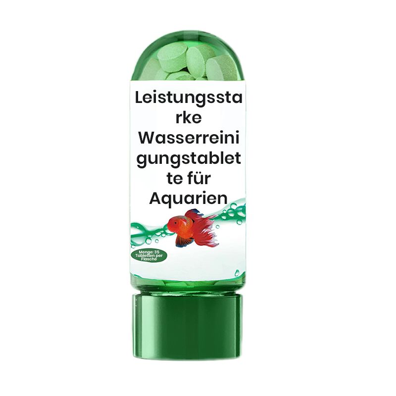 Gluschwein - ♻️💧Leistungsstarke Wasserreinigungstablette für Aquarien