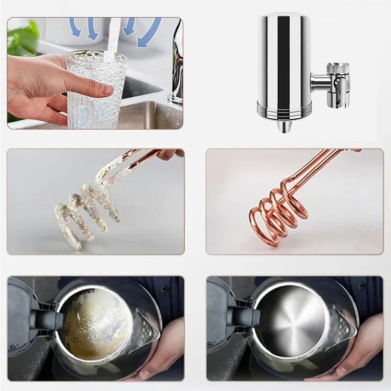 🚰 Jetzt bis zu 50% sparen! 💧 Verbesserter Wasserhahn-Wasserfilter – Direktes Trinken, 5-stufige Reinigung & einfache Montage ⚡