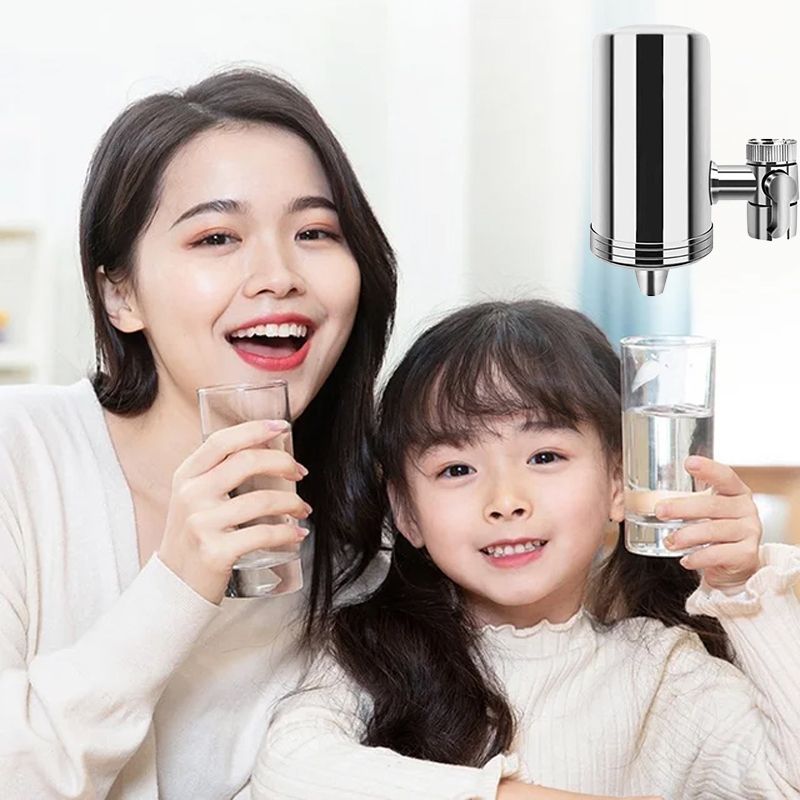 🚰 Jetzt bis zu 50% sparen! 💧 Verbesserter Wasserhahn-Wasserfilter – Direktes Trinken, 5-stufige Reinigung & einfache Montage ⚡