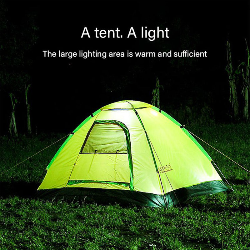 🏕️ 50% RABATT NU! 🔦 Solcellsdriven Infällbar Campinglampa – 2-i-1 Skrivbordslampa & Ficklampa – Perfekt för Äventyr ☀️