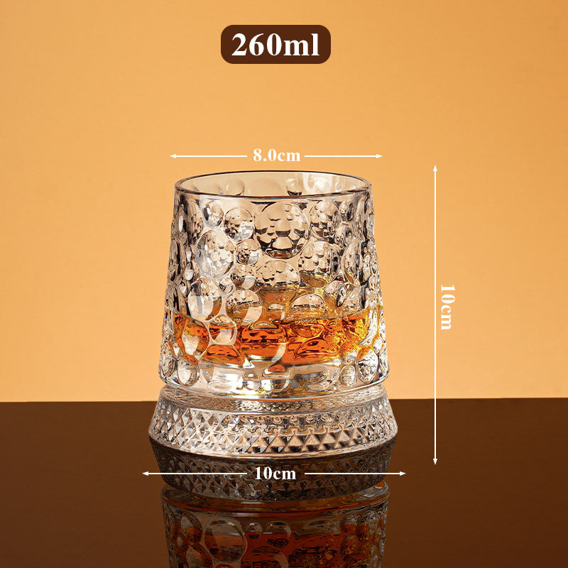 360° drehbarer Whisky-Glasbecher