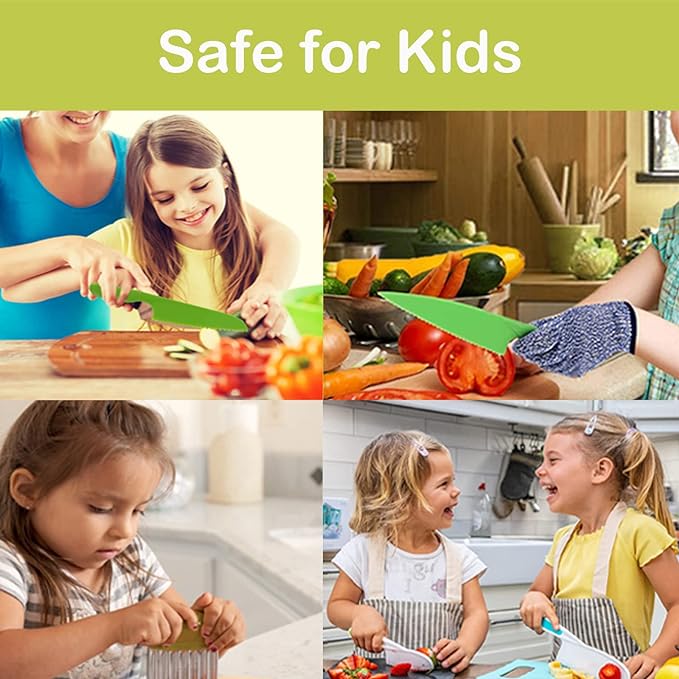 ✂️ 50 % RABATT! ✂️ Montessori-Küchenset für Kinder – Sichere Messer, Schneidebretter und Ausstechformen für kleine Köche 🍓🔪