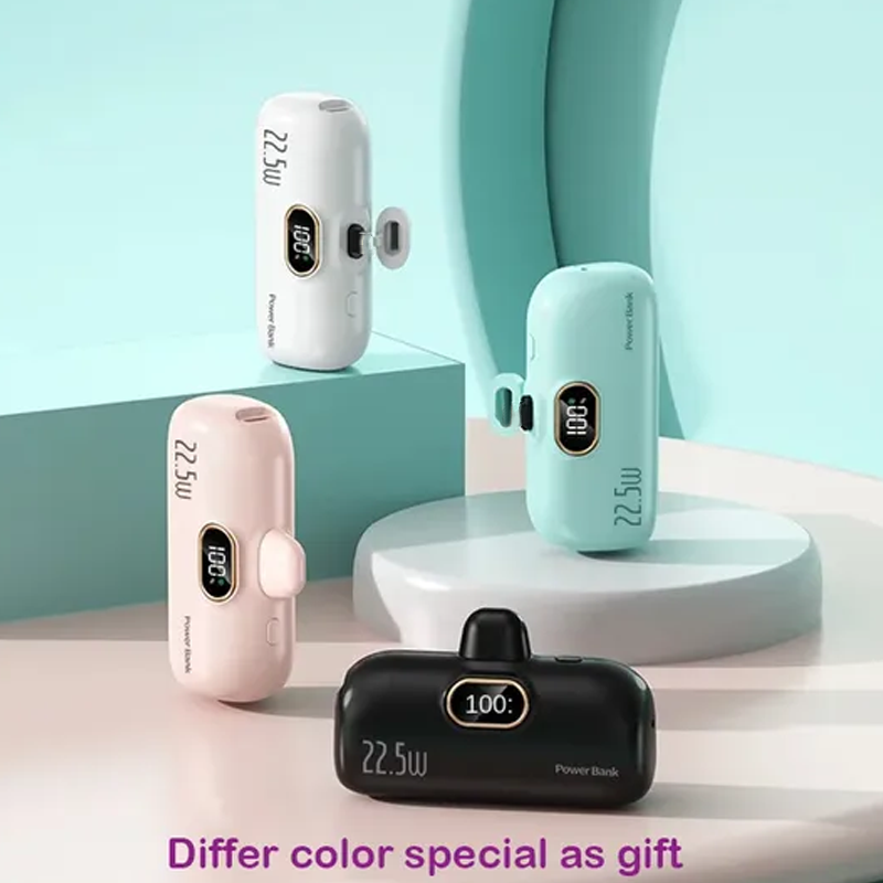 Gluschwein - 🔋 49% RABATT! 📱 Mini-Powerbank 5000mAh – Tragbar, Schnellladung & Perfekt für Unterwegs ✨