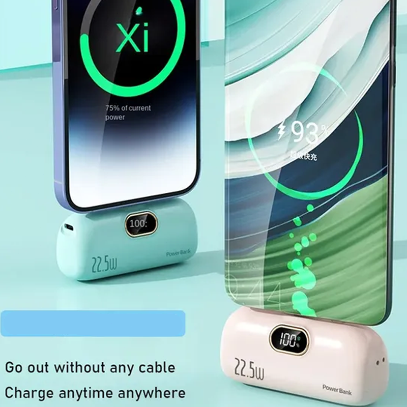 Gluschwein - 🔋 49% RABATT! 📱 Mini-Powerbank 5000mAh – Tragbar, Schnellladung & Perfekt für Unterwegs ✨