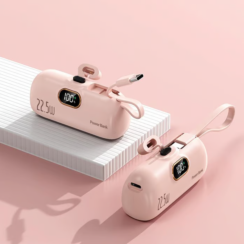 Gluschwein - 🔋 49% RABATT! 📱 Mini-Powerbank 5000mAh – Tragbar, Schnellladung & Perfekt für Unterwegs ✨