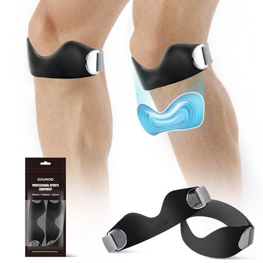Gluschwein - 🎁 1+1 GRATIS! 🩹 Silikon-Kniebandage zur Linderung von Knieschmerzen – Ergonomische 8-Form, Rutschfest, Verstellbar 🏃‍♂️