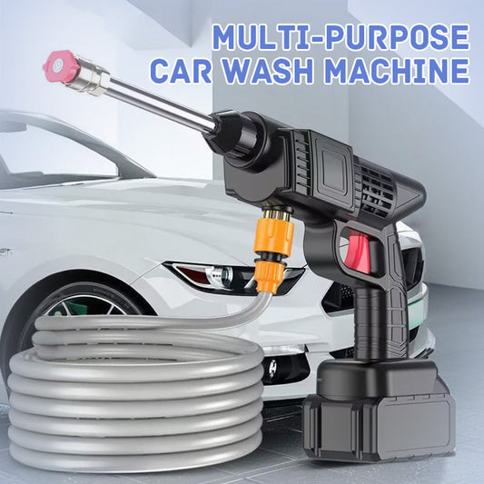 Gluschwein - 🚗 💦 Akku Hochdruckreiniger 30bar – 2X3000mAh, 180° Verstellbare Düse & 5m Schlauch für Auto, Terrasse und Bewässerung 🔋