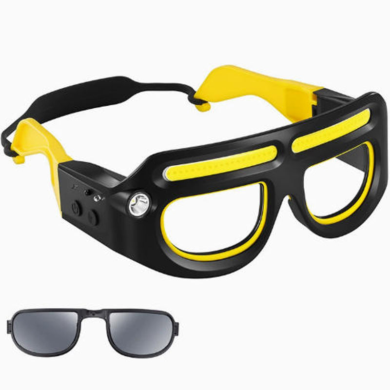 ⏰ 🔦 Limitierter Mega-Deal: Kauf 3, erhalt 4 & spare 50%! 👓 Die wiederaufladbare Stirnlampe für jede Brille. Hände frei, Licht parat.